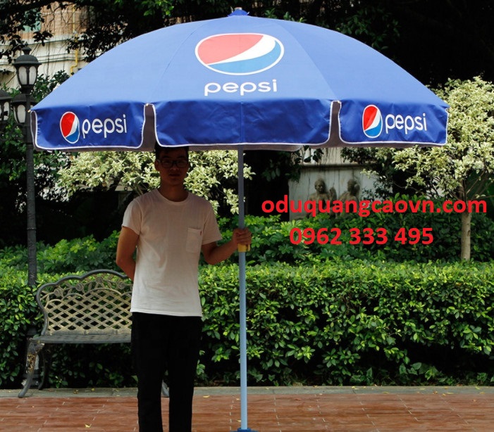ô dù quảng cáo Pepsi
